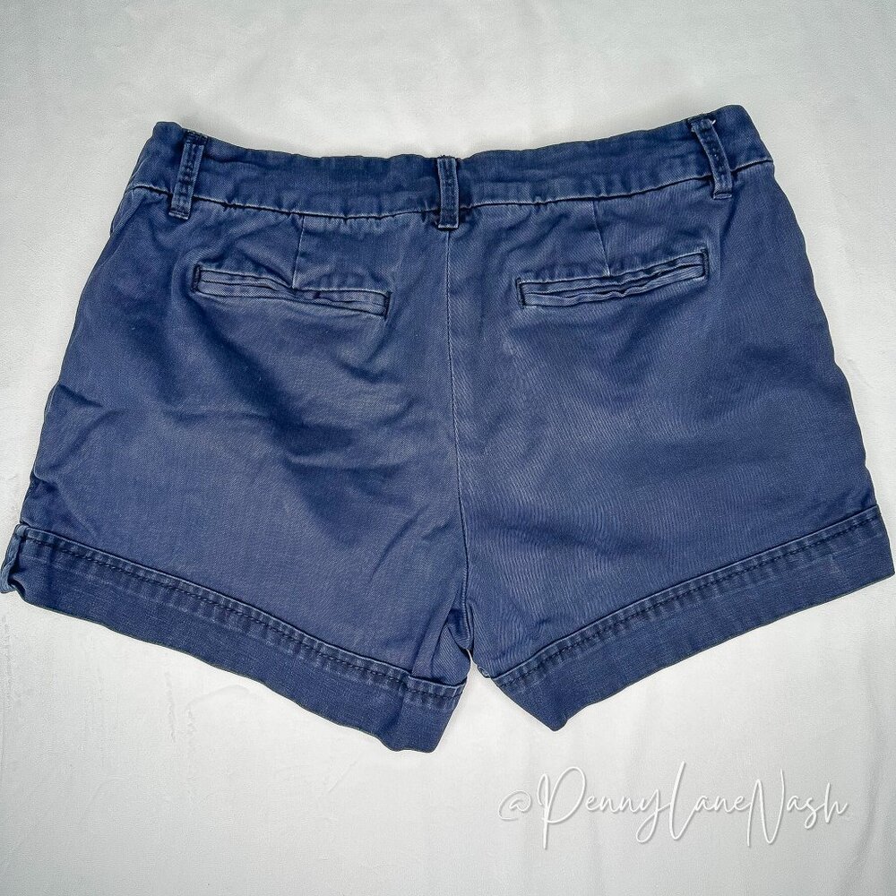 BCBGMaxazria Benita Shorts Size 4 Navy - Picture 3 of 9